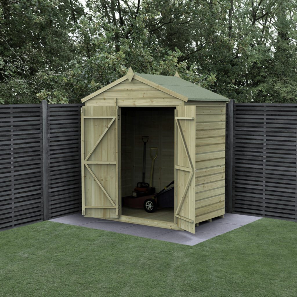 Beckwood 6×4 Apex Shed – No Windows 5013053201138 2